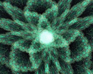 Preview wallpaper fractal, circle, glow, pattern, abstraction