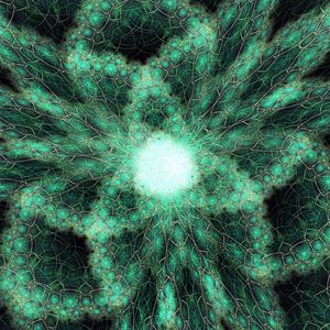 Preview wallpaper fractal, circle, glow, pattern, abstraction