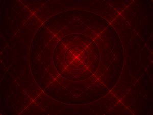 Preview wallpaper fractal, circles, lines, red, glow