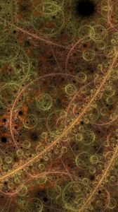 Preview wallpaper fractal, circles, pattern, abstraction