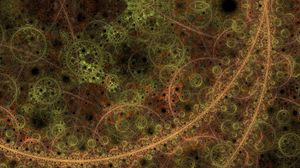 Preview wallpaper fractal, circles, pattern, abstraction