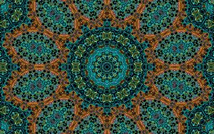Preview wallpaper fractal, circles, pattern, shapes, abstraction