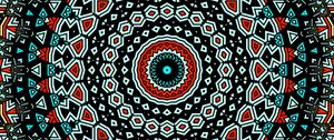 Preview wallpaper fractal, circles, pattern, colorful, magic, abstraction