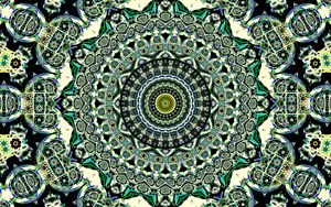 Preview wallpaper fractal, circles, pattern, background