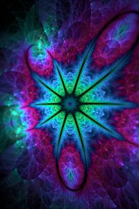 Preview wallpaper fractal, colorful, abstraction, pattern