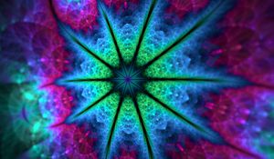 Preview wallpaper fractal, colorful, abstraction, pattern