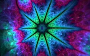 Preview wallpaper fractal, colorful, abstraction, pattern