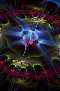 Preview wallpaper fractal, colorful, colors, patterns