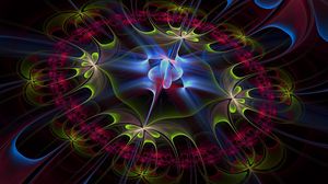 Preview wallpaper fractal, colorful, colors, patterns