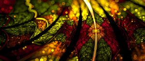 Preview wallpaper fractal, colorful, glare, abstraction, digital