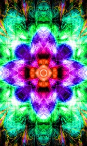 Preview wallpaper fractal, colorful, pattern, abstraction, art