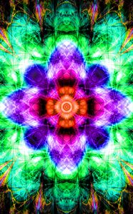 Preview wallpaper fractal, colorful, pattern, abstraction, art