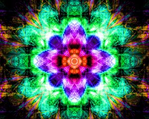 Preview wallpaper fractal, colorful, pattern, abstraction, art