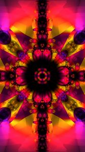Preview wallpaper fractal, colorful, pattern, abstraction, bright