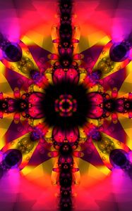 Preview wallpaper fractal, colorful, pattern, abstraction, bright