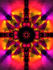Preview wallpaper fractal, colorful, pattern, abstraction, bright