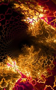 Preview wallpaper fractal, deepening, patterns, shapes, colorful