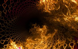 Preview wallpaper fractal, deepening, patterns, shapes, colorful