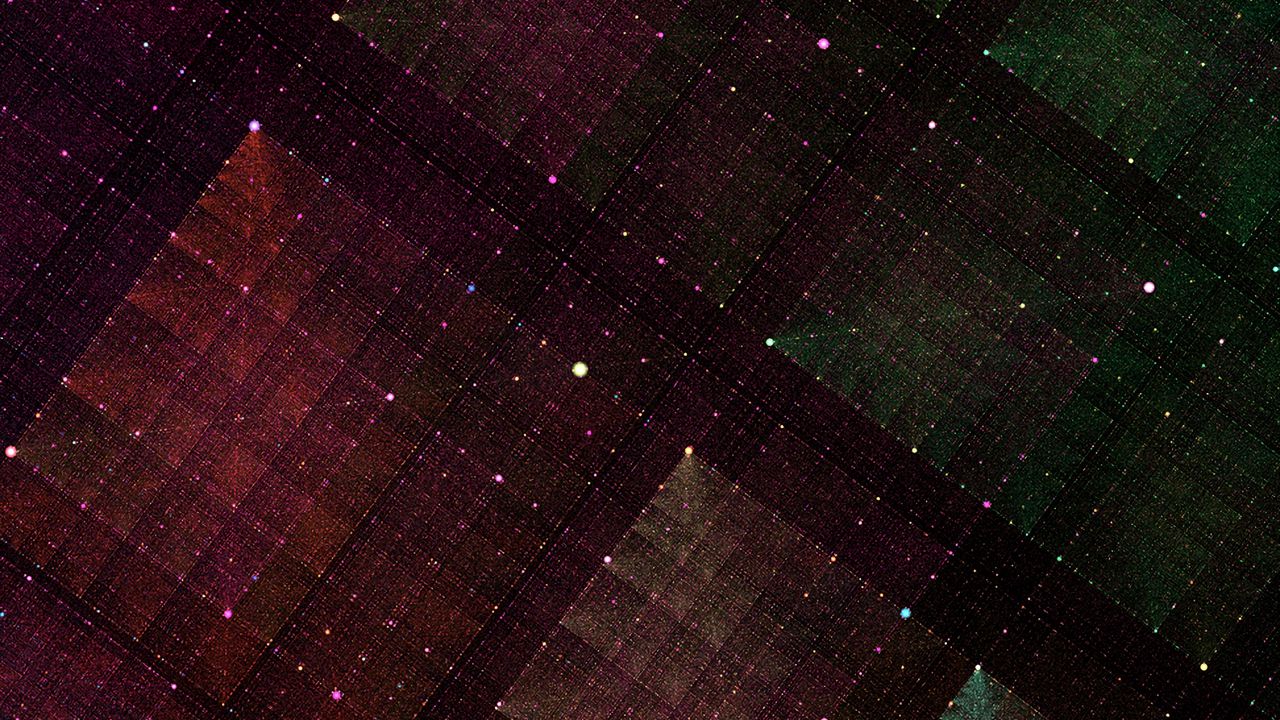 Wallpaper fractal, dots, lines, abstraction, dark