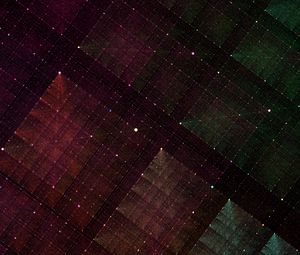 Preview wallpaper fractal, dots, lines, abstraction, dark