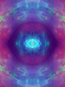 Preview wallpaper fractal, eye, glow, abstraction