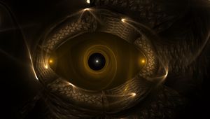 Preview wallpaper fractal, eye, shape, patterns