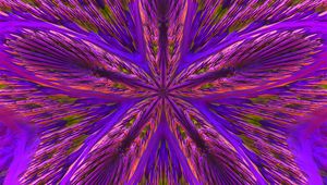 Preview wallpaper fractal, flower, lines, abstraction, purple