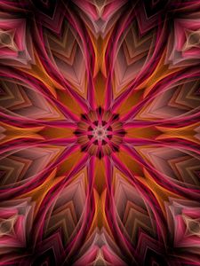 Preview wallpaper fractal, flower, pattern, shapes, abstraction