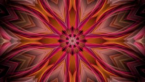 Preview wallpaper fractal, flower, pattern, shapes, abstraction