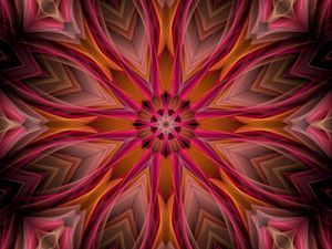 Preview wallpaper fractal, flower, pattern, shapes, abstraction