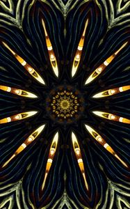 Preview wallpaper fractal, flower, pattern, shapes