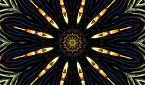 Preview wallpaper fractal, flower, pattern, shapes