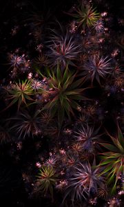 Preview wallpaper fractal, flowers, pattern, abstraction