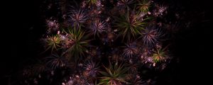Preview wallpaper fractal, flowers, pattern, abstraction