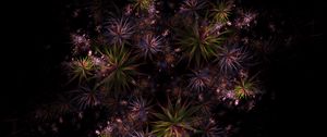 Preview wallpaper fractal, flowers, pattern, abstraction