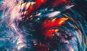 Preview wallpaper fractal, form, connection, light, bright