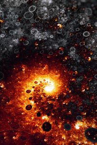 Preview wallpaper fractal, form, fire, circles