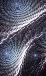 Preview wallpaper fractal, funnel, spiral, glow, abstraction