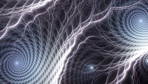 Preview wallpaper fractal, funnel, spiral, glow, abstraction