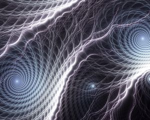 Preview wallpaper fractal, funnel, spiral, glow, abstraction