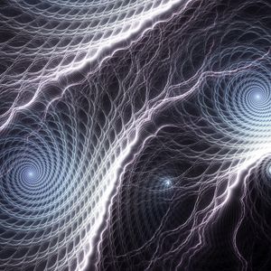 Preview wallpaper fractal, funnel, spiral, glow, abstraction