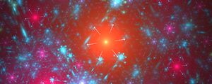 Preview wallpaper fractal, glare, bright, glow, abstraction