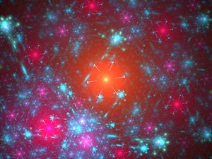 Preview wallpaper fractal, glare, bright, glow, abstraction