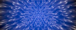 Preview wallpaper fractal, glare, motion, bright, blue