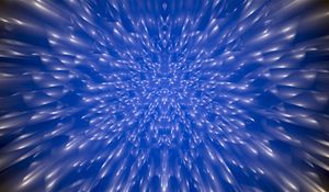 Preview wallpaper fractal, glare, motion, bright, blue