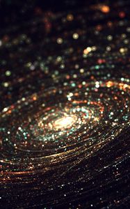 Preview wallpaper fractal, glitter, sparkles, light, abstraction