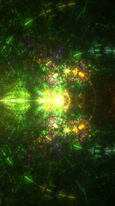 Preview wallpaper fractal, glow, bright, light, abstraction