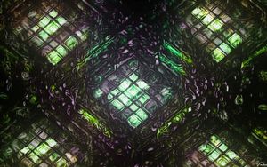 Preview wallpaper fractal, glow, distortion, abstraction