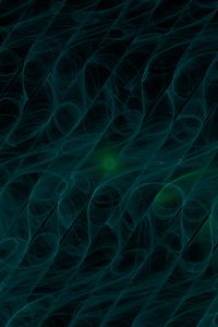 Preview wallpaper fractal, glow, haze, abstraction, blue