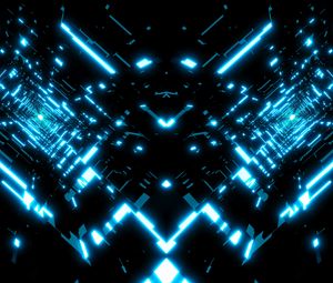 Preview wallpaper fractal, glow, light, bright, abstraction